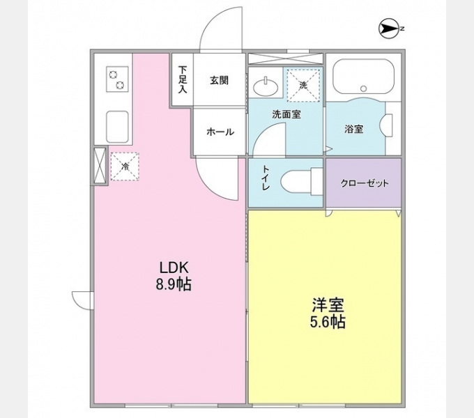 DreamHeim三軒茶屋は1LDKの間取りとお部屋の写真・外観