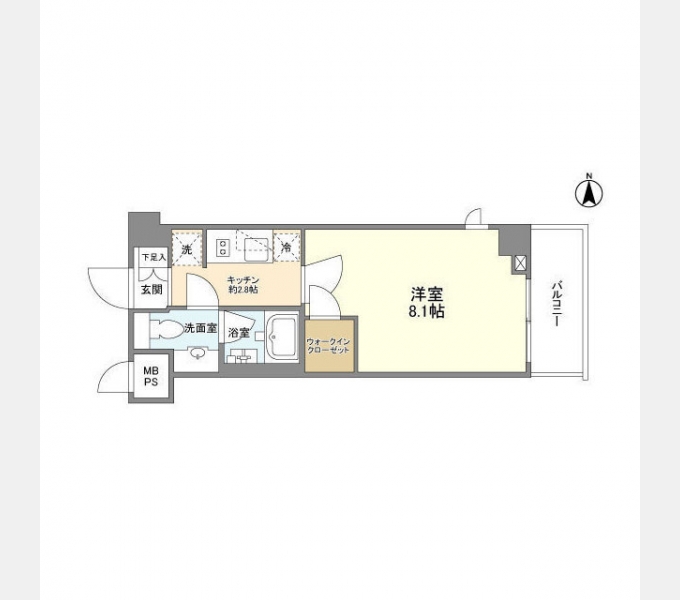 シェノン三軒茶屋・洋室8.1畳×充実設備のスマートレジデンス