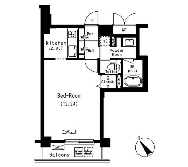 パークキューブ学芸大学・「学芸大学」駅徒歩8分。ペット可 楽器可 猫2匹
ペット可（小型犬1匹or猫1匹迄）1K・32㎡　
